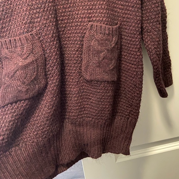 Indigo sweater in beautiful chocolate brown color! - Picture 3 of 3